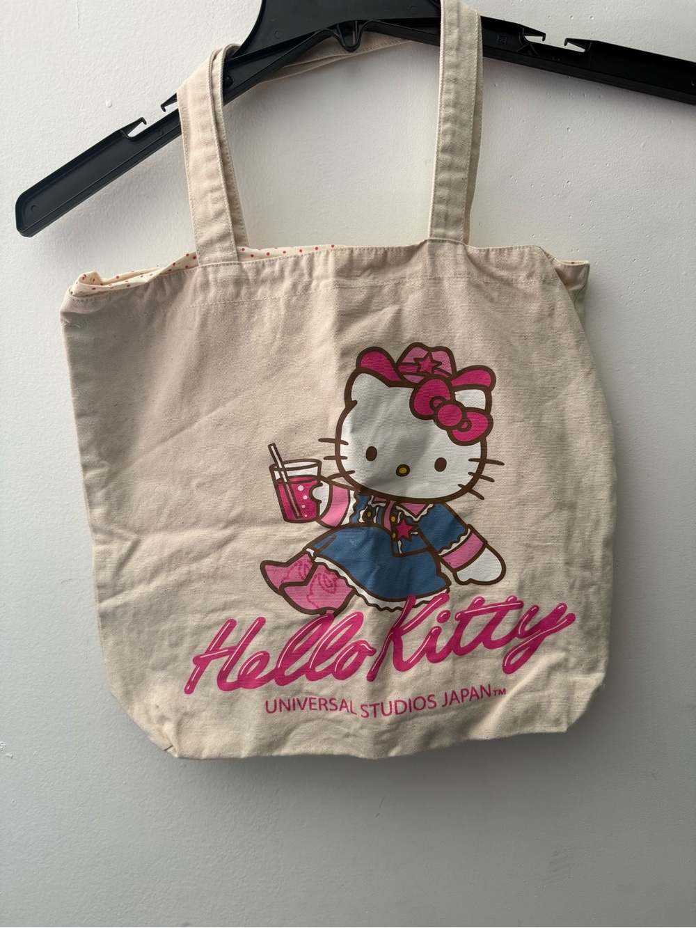 Hello Kitty Limited Edition Canvas Tote Bag - Universal studios Japan’s